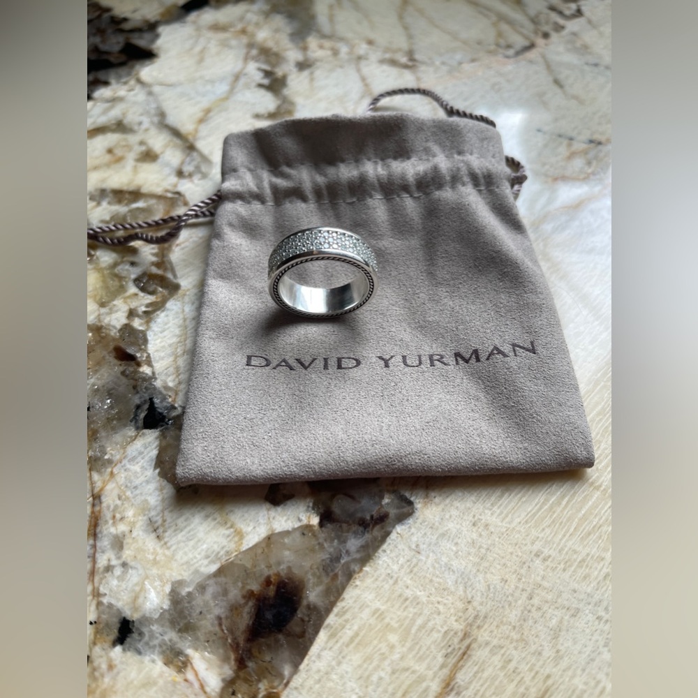 S*O*L*D DAVID YURMAN Streamline Three Row Band Ring